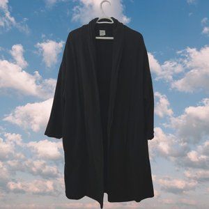 KOTN Black Cardigan Duster Sweater - Size Small